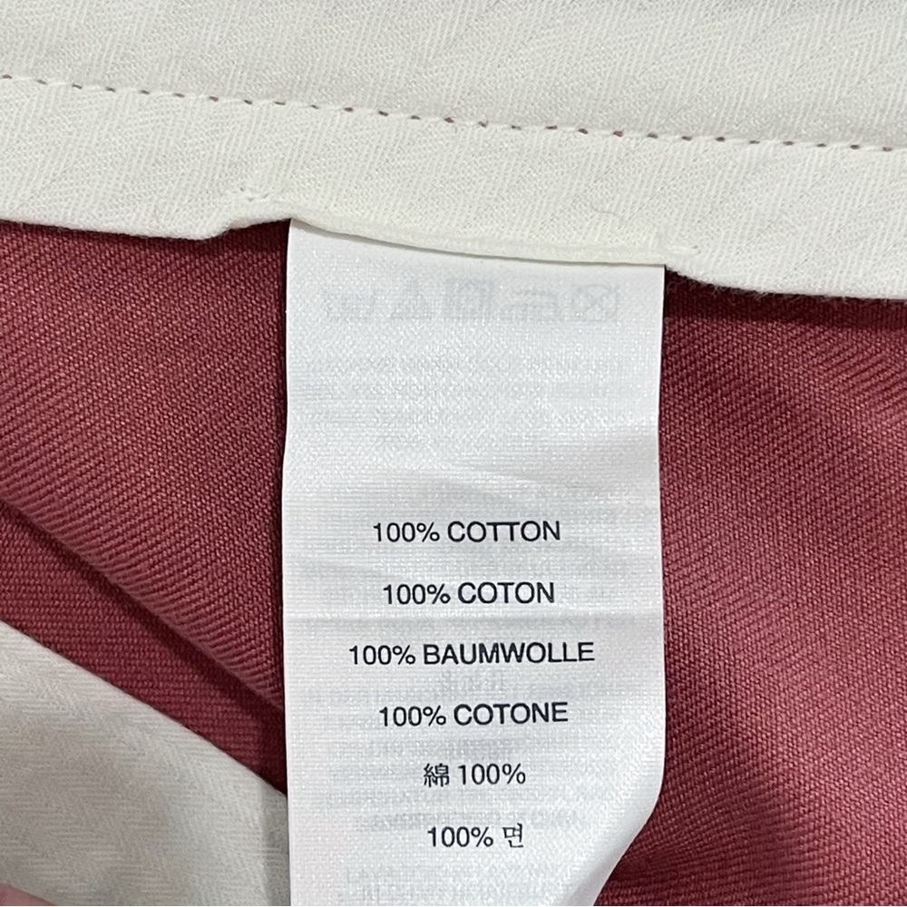 J. Crew Men’s 770 Chino Pants 100% Cotton Essential 32x34 Slacks Coral 24976 - Picture 9 of 10